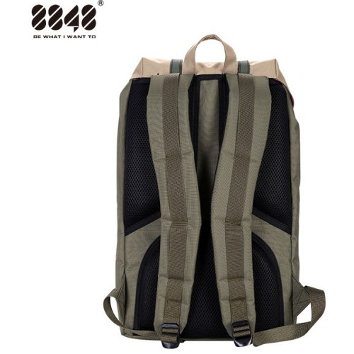 LAPTOPS BAG  111-006-020 15.6'' BACKPACK  ΑΔΙΑΒΡΟΧΗ KHAKI GREEN